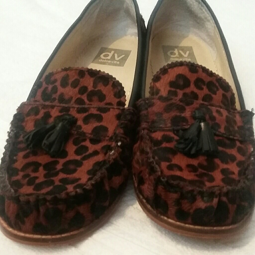Dolce Vita Brown Leopard Shoes